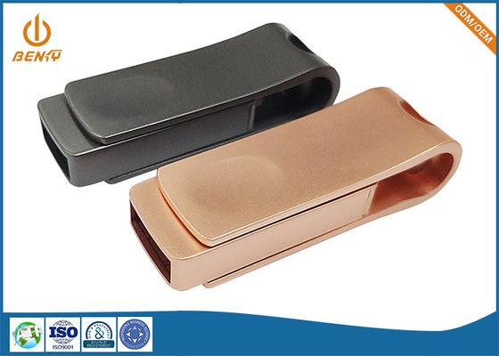 Bộ phận đúc khuôn hợp kim kẽm Ra0.8 Ra3.2 Vỏ đầu nối USB tùy chỉnh