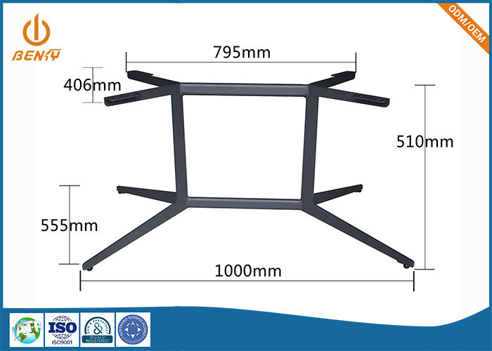 Đế bàn nhà hàng 200 * 600mm với mặt trên là 1200 * 700mm Melamine
