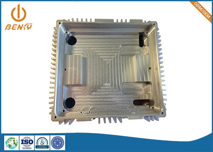 Bộ phận gia công CNC có độ chính xác cao Hộp tản nhiệt bằng nhôm cho bộ khuếch đại công suất